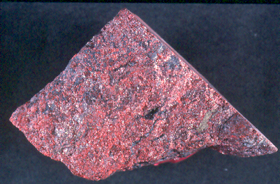 Mercury Sulphide Cinnabar From Almaden Spain