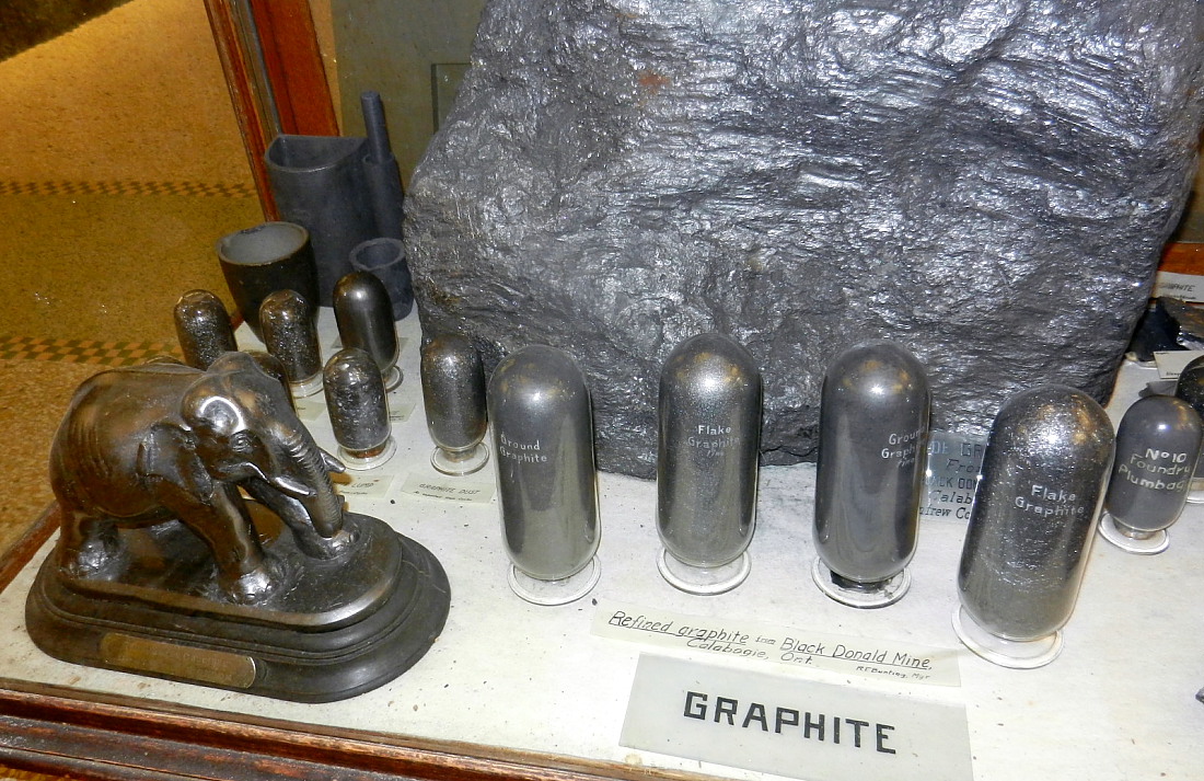 graphite museum display [320 kb]